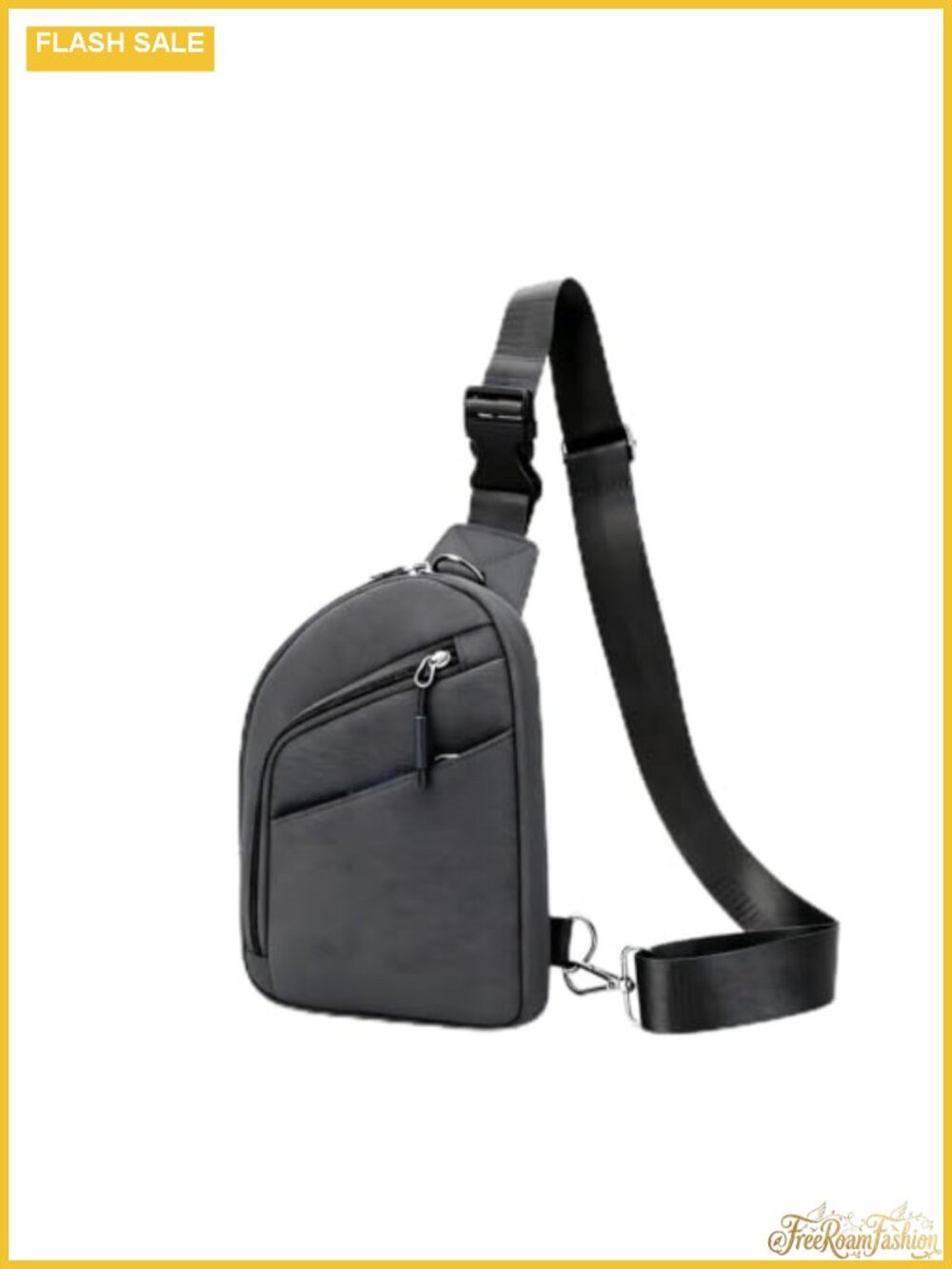 RFID Anti Theft Sling Bag Water Repellent Nylon Travel Crossbody Fanny Pack